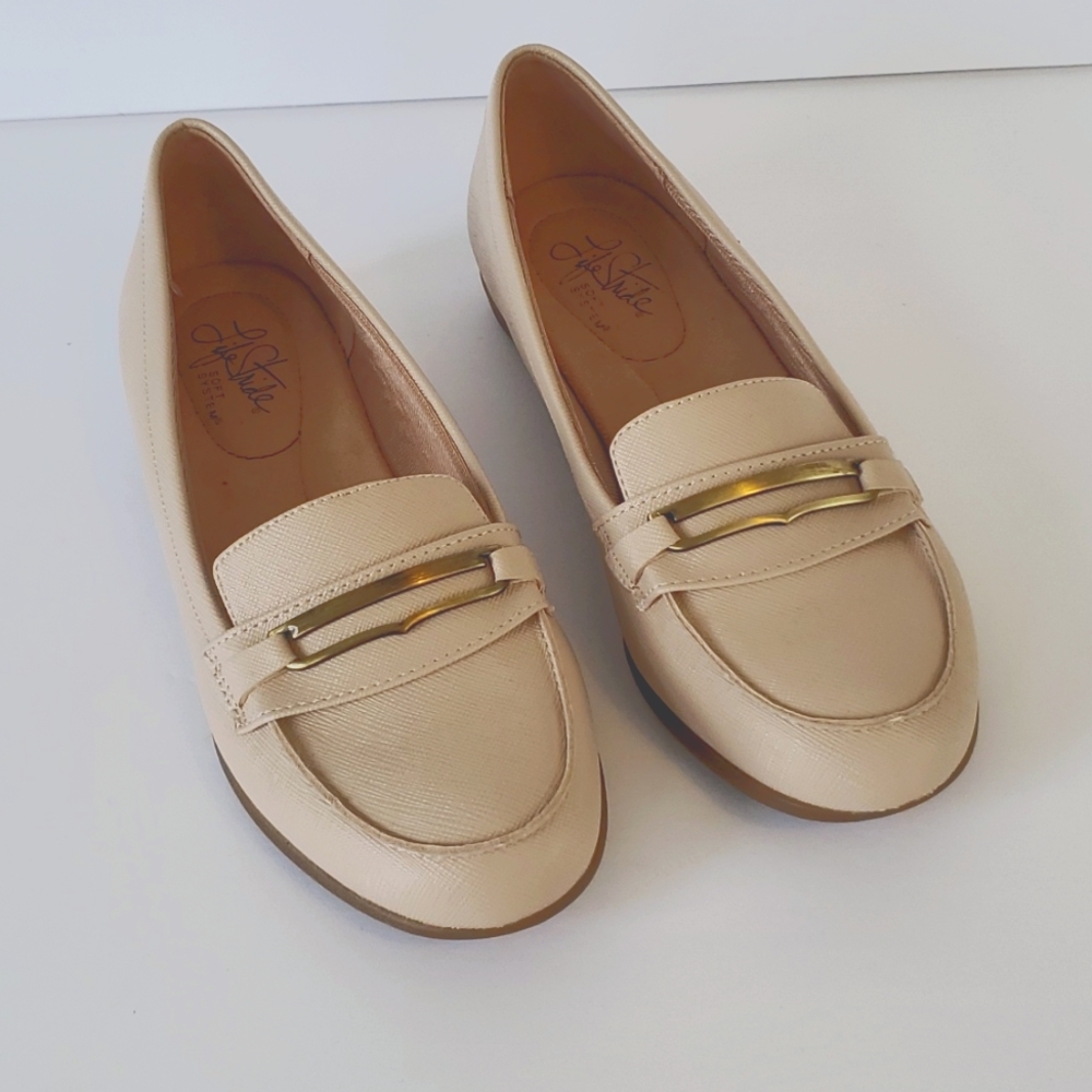 Cream Loafers